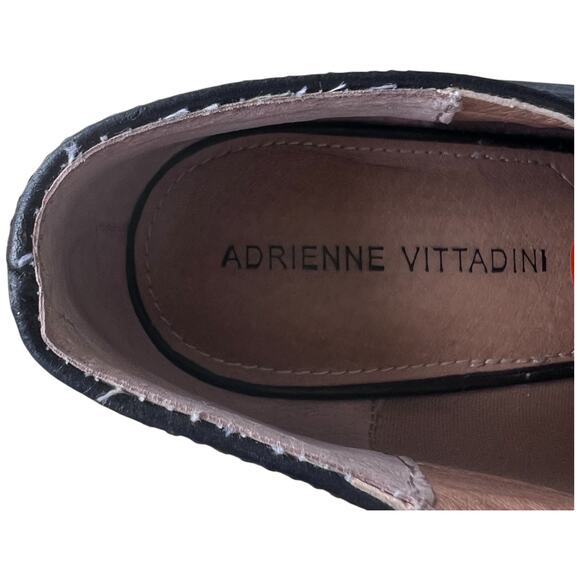 ADRIENNE VITTADINI Midge Women's Size 9.5 Black Wedge Heeled Shooties Side Zip - Picture 9 of 11